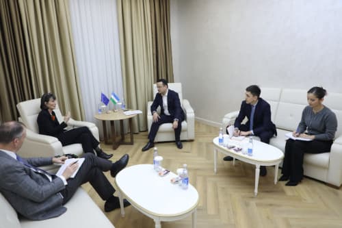 O‘zbekiston va Yevropa Ittifoqi vakillari bilan uchrashuv