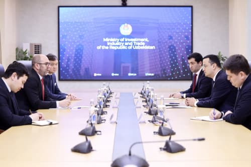 Fransiyaning Voltalia kompaniyasi rahbariyati bilan uchrashuv