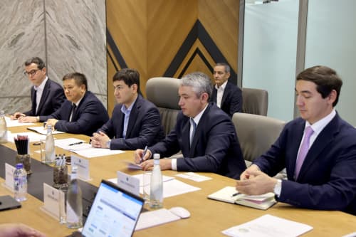 Yaponiya kompaniyasi delegatsiyasi bilan uchrashuv