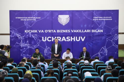 Soliq qo‘mitasi rahbariyati ishtirokida tadbirkorlar bilan uchrashuv o‘tkazildi