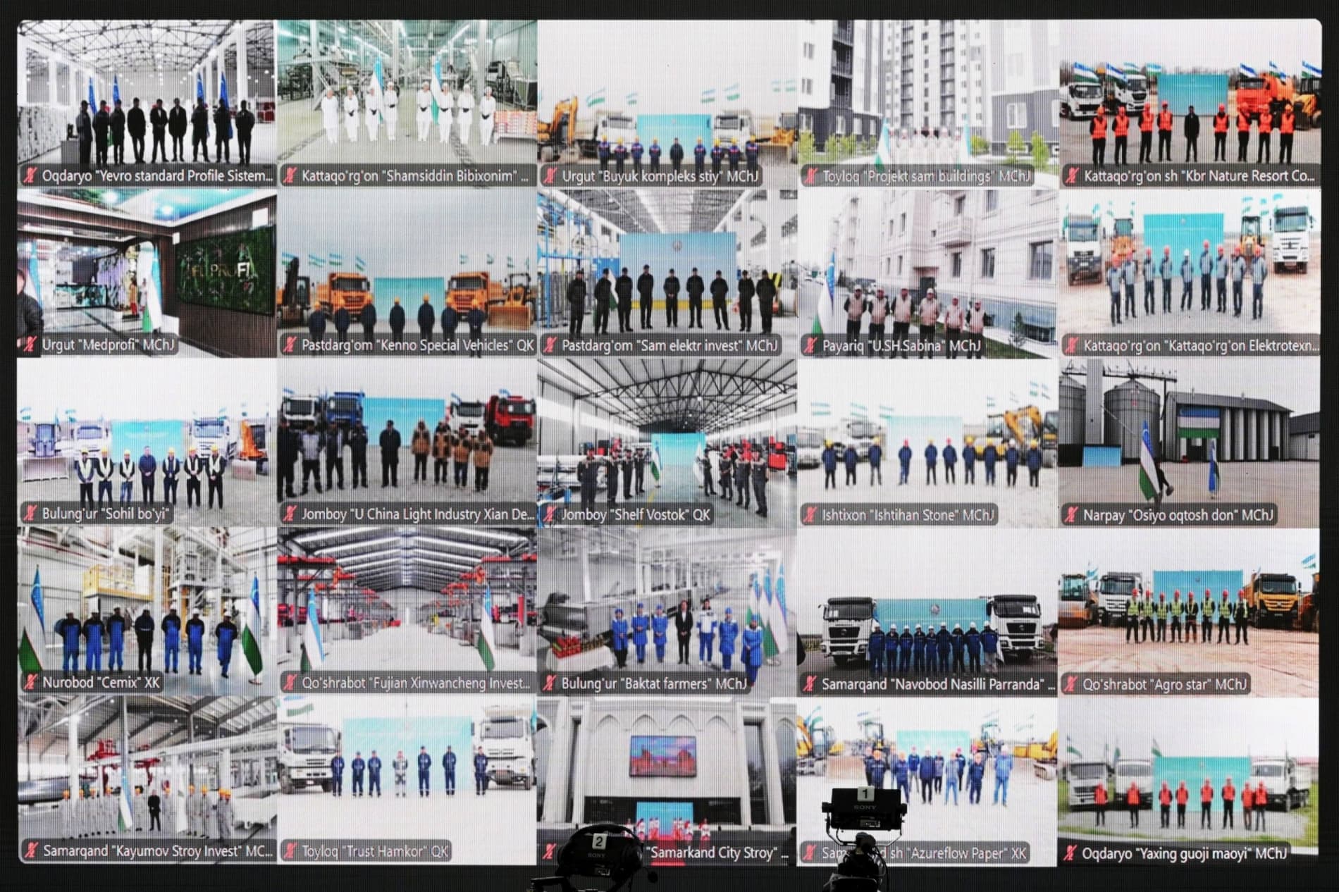 Samarqand viloyatida yirik loyihalarni ishga tushirish va qurilishini boshlashga start berildi