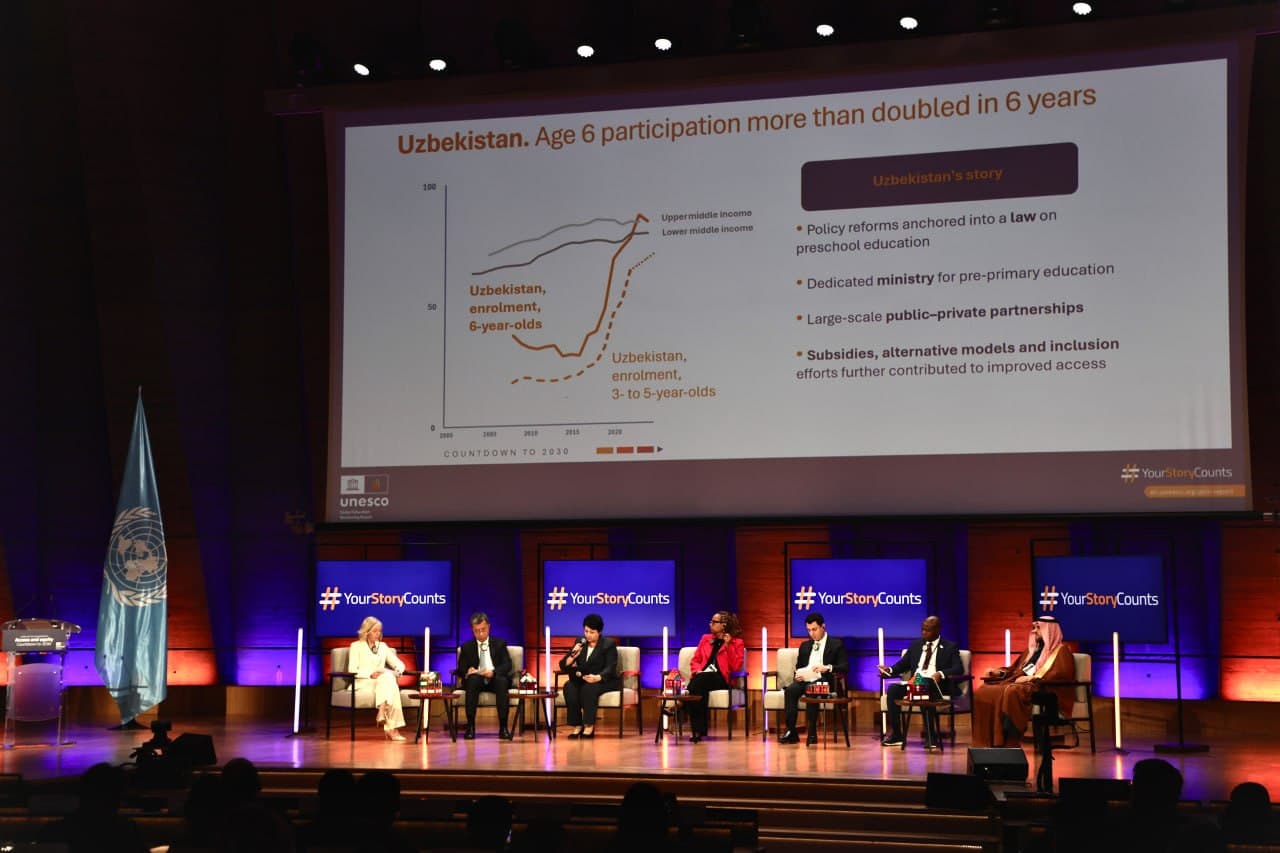 Maktabgacha va maktab ta’limi vaziri YUNESKOning yuqori darajadagi ikkita sessiyasida ishtirok etdi