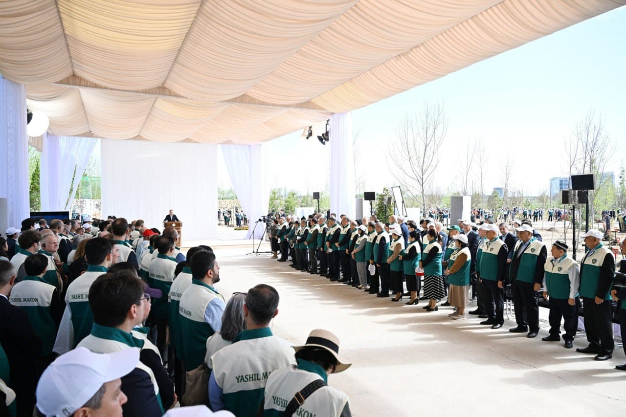 Milliy dendrologiya bogʻini barpo etishga start berildi