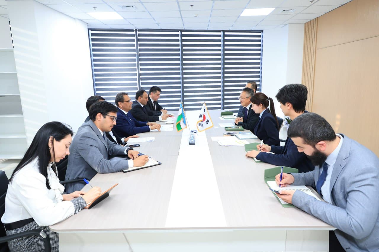 Eksimbankning Toshkentdagi vakolatxonasi rahbari bilan uchrashuv