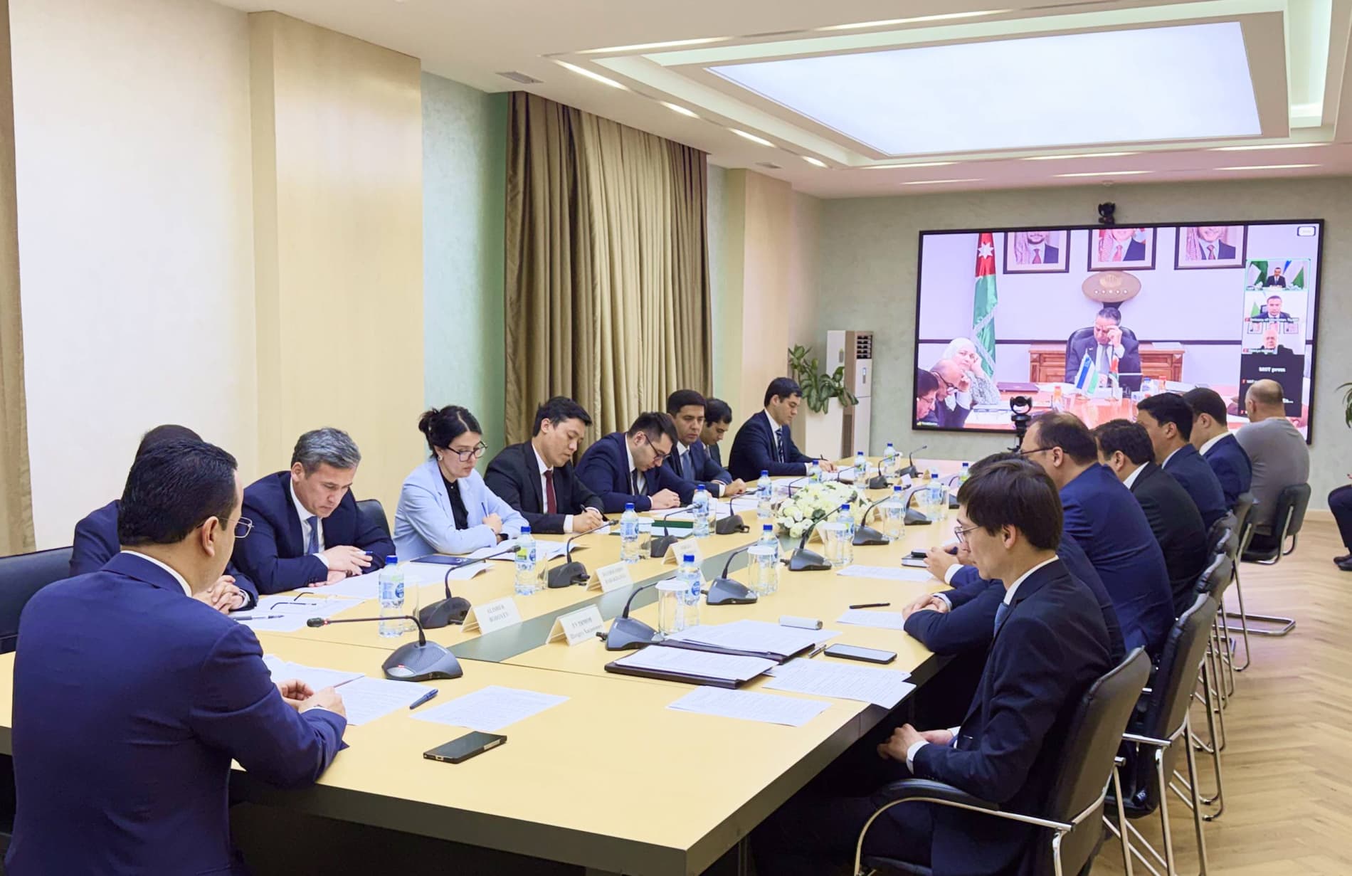 The first meeting of the Uzbek-Iordanian Intergovernmental Commission took place