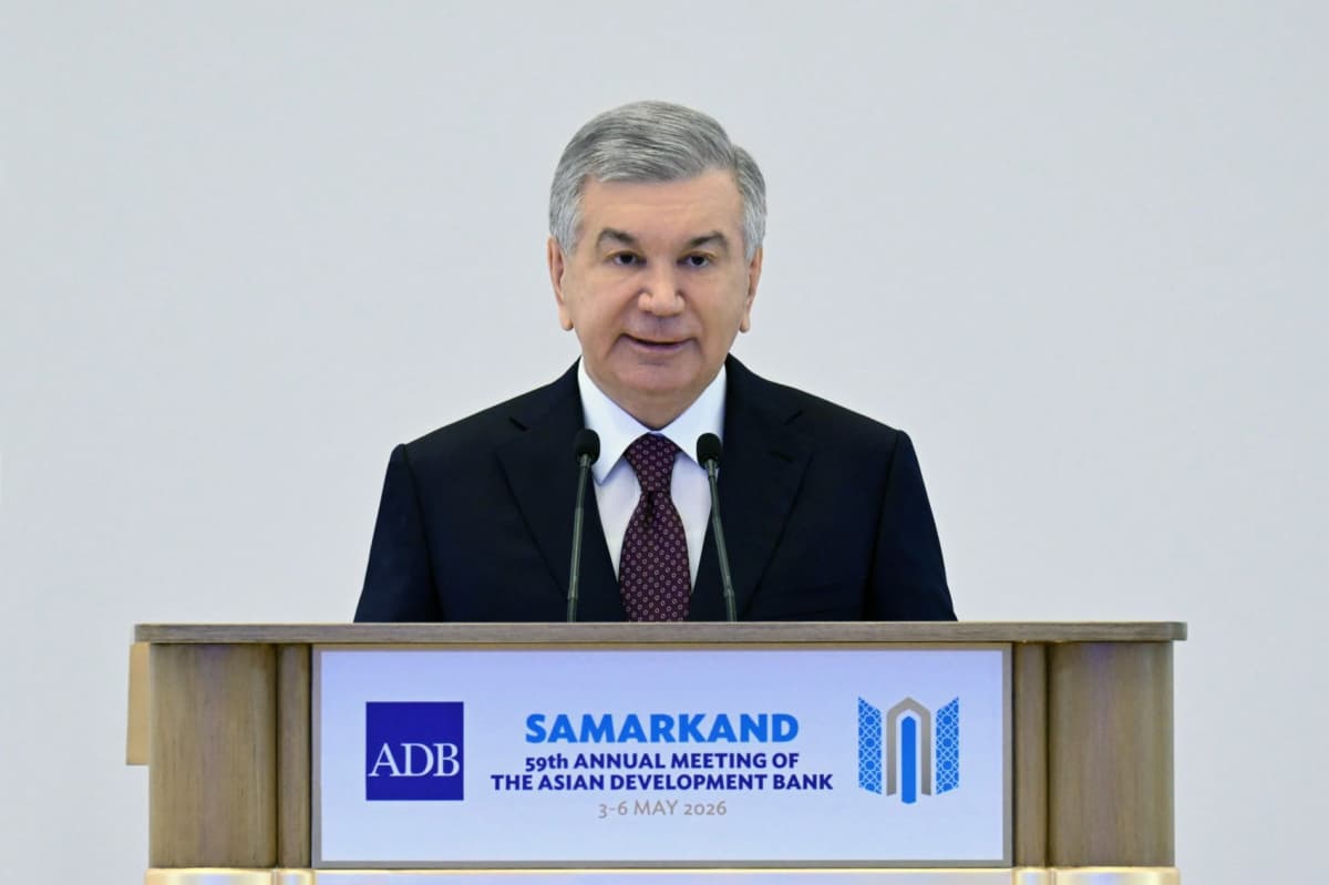 Ўзбекистон Республикаси Президенти Шавкат Мирзиёевнинг Осиё тараққиёт банки Бошқарувчилар кенгашининг йиллик йиғилишидаги нутқи