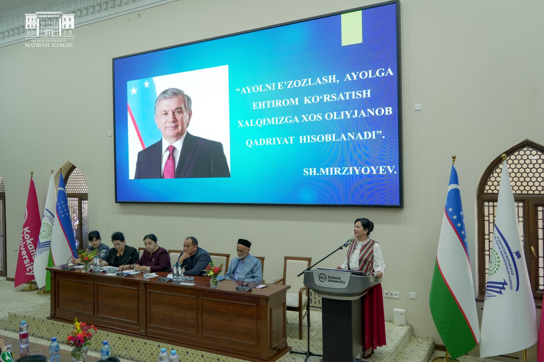 Маърифатли аёл — жамият кўзгуси