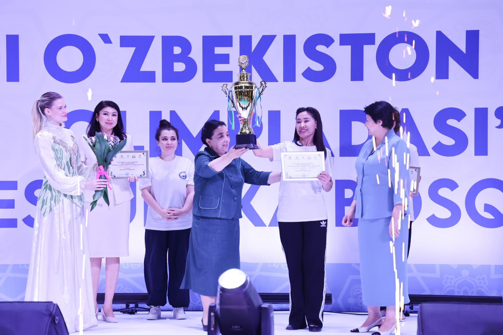 ”Yangi O‘zbekiston ayollar olimpiadasi” g‘oliblari taqdirlandi