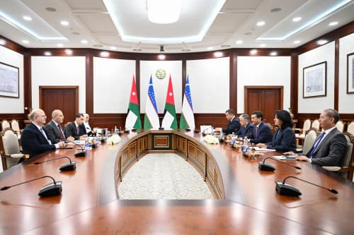 TIV rahbarining Iordaniya tashqi ishlar vaziri bilan uchrashuvi to‘g‘risida