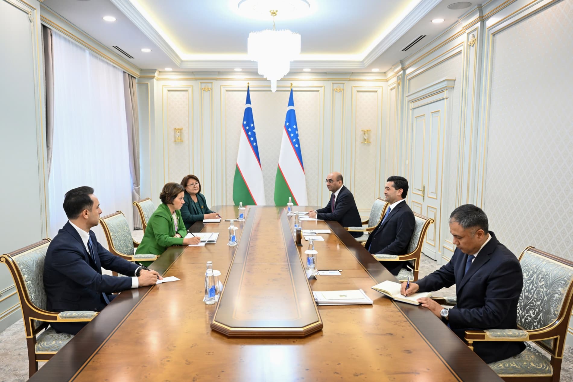 TIV rahbarining Turkiya tashqi ishlar vaziri o‘rinbosari bilan uchrashuvi to‘g‘risida