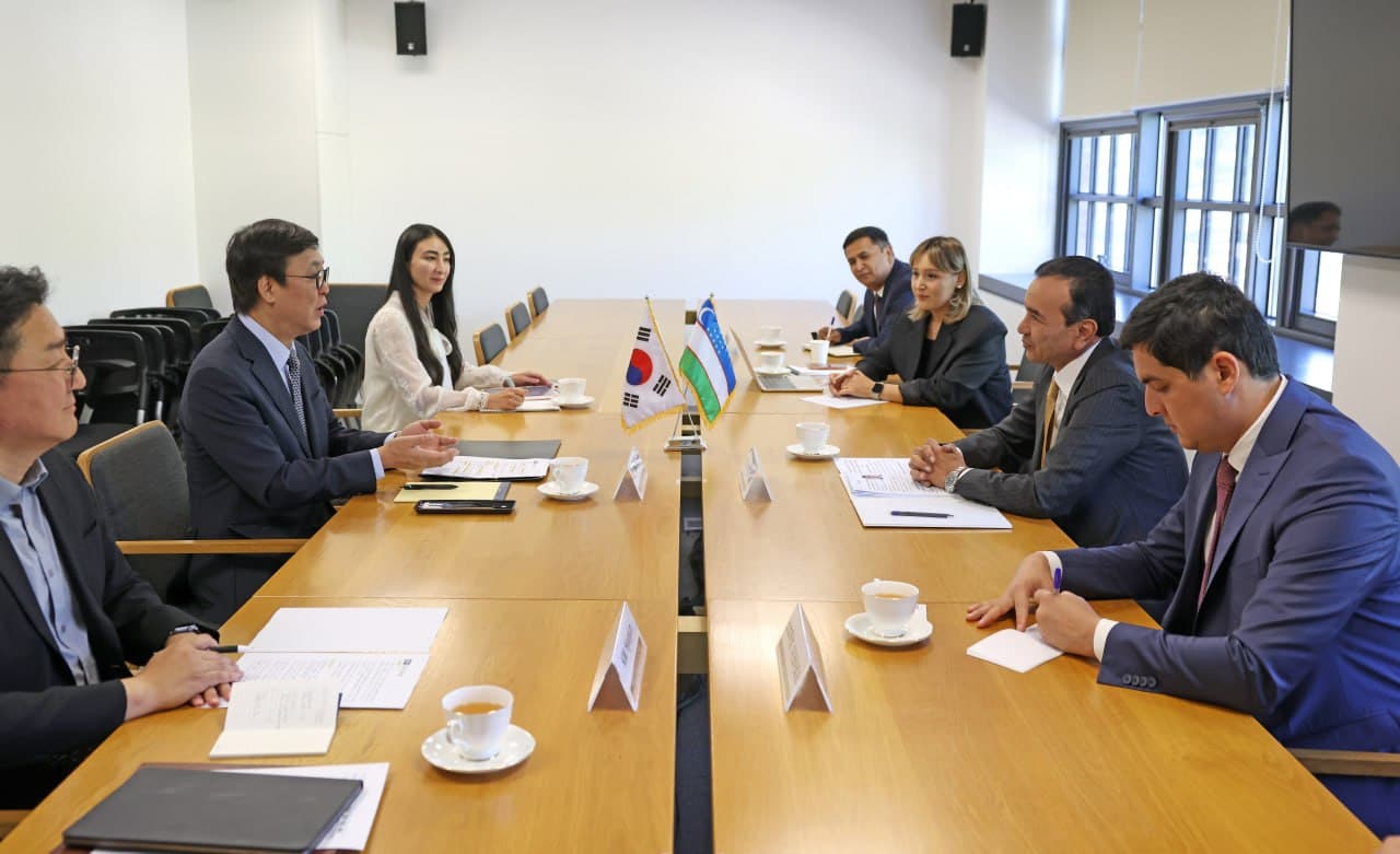 O‘zbekiston va Koreya Respublikalari madaniyat vazirlarining hamkorlik uchrashuvi bo‘lib o‘tdi