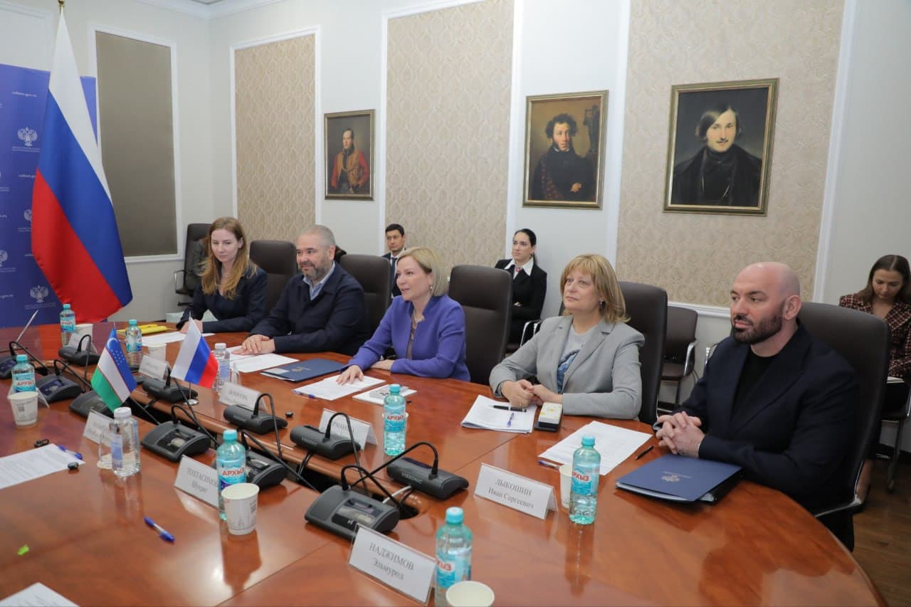 O‘zbekiston va Rossiya madaniyat sohasidagi hamkorlikni yangi bosqichga olib chiqmoqda